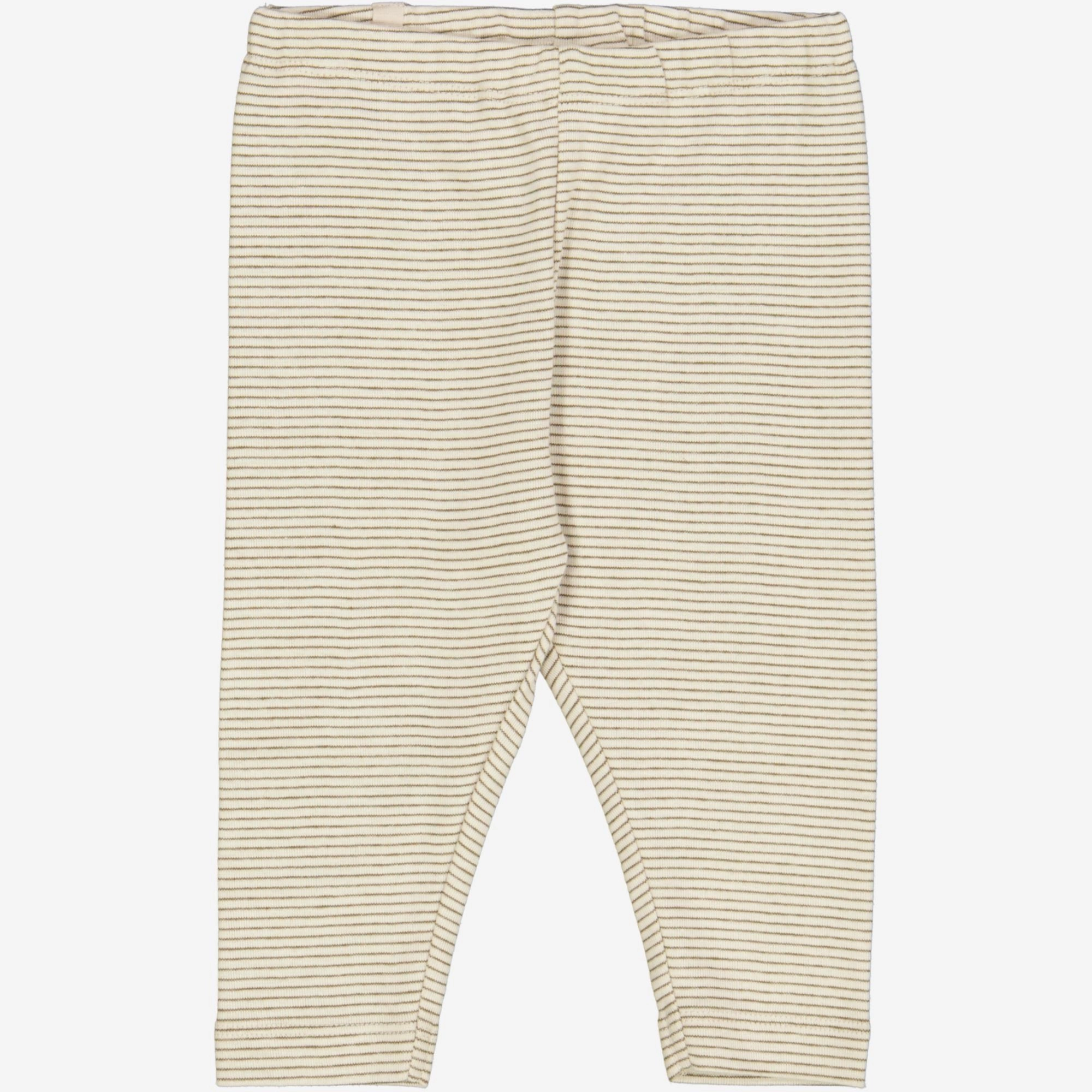 Jersey Pants Silas | Baby - seaweed stripe Slim Silhouette