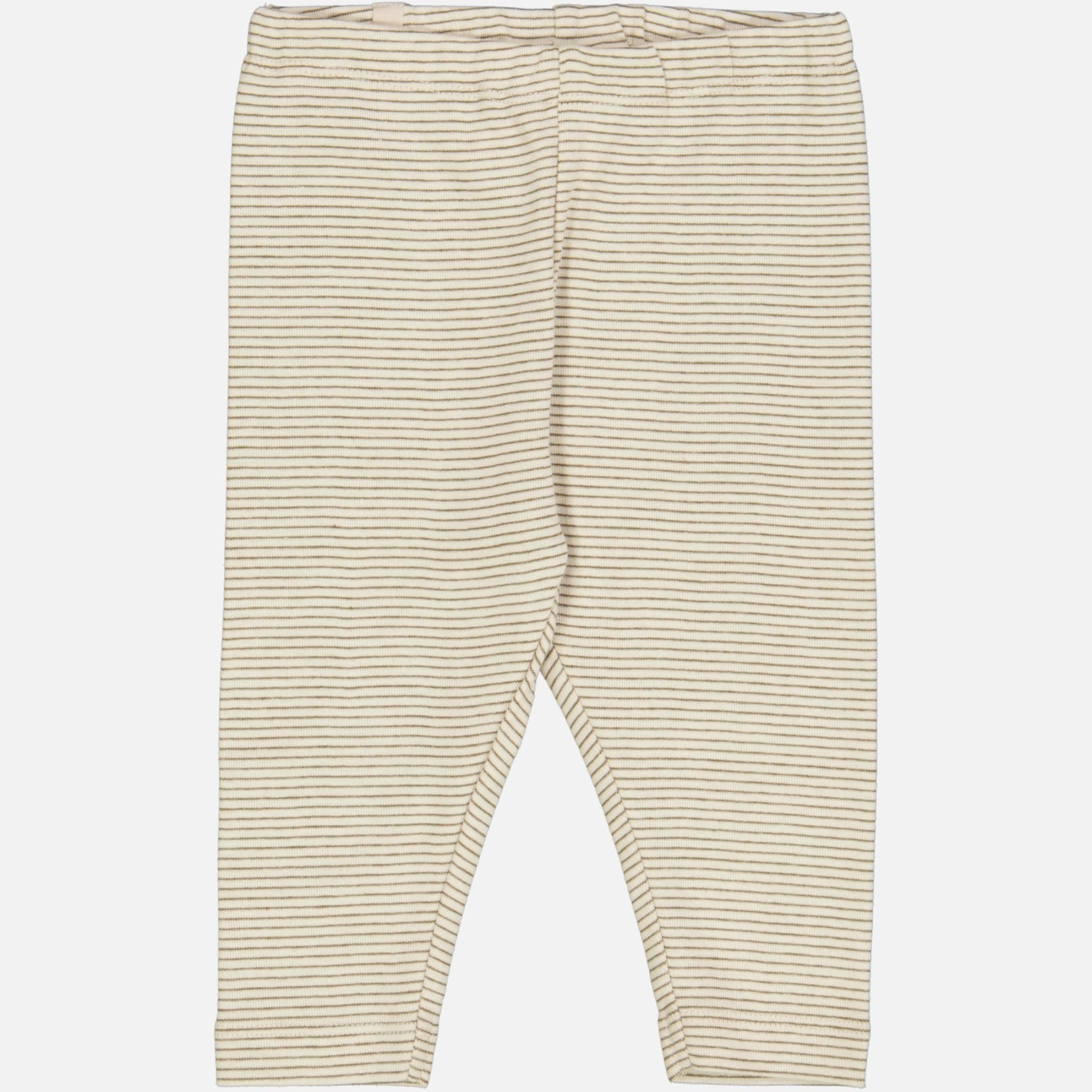 Jersey Pants Silas | Baby - seaweed stripe Tight Fit Squat Proof Fabric