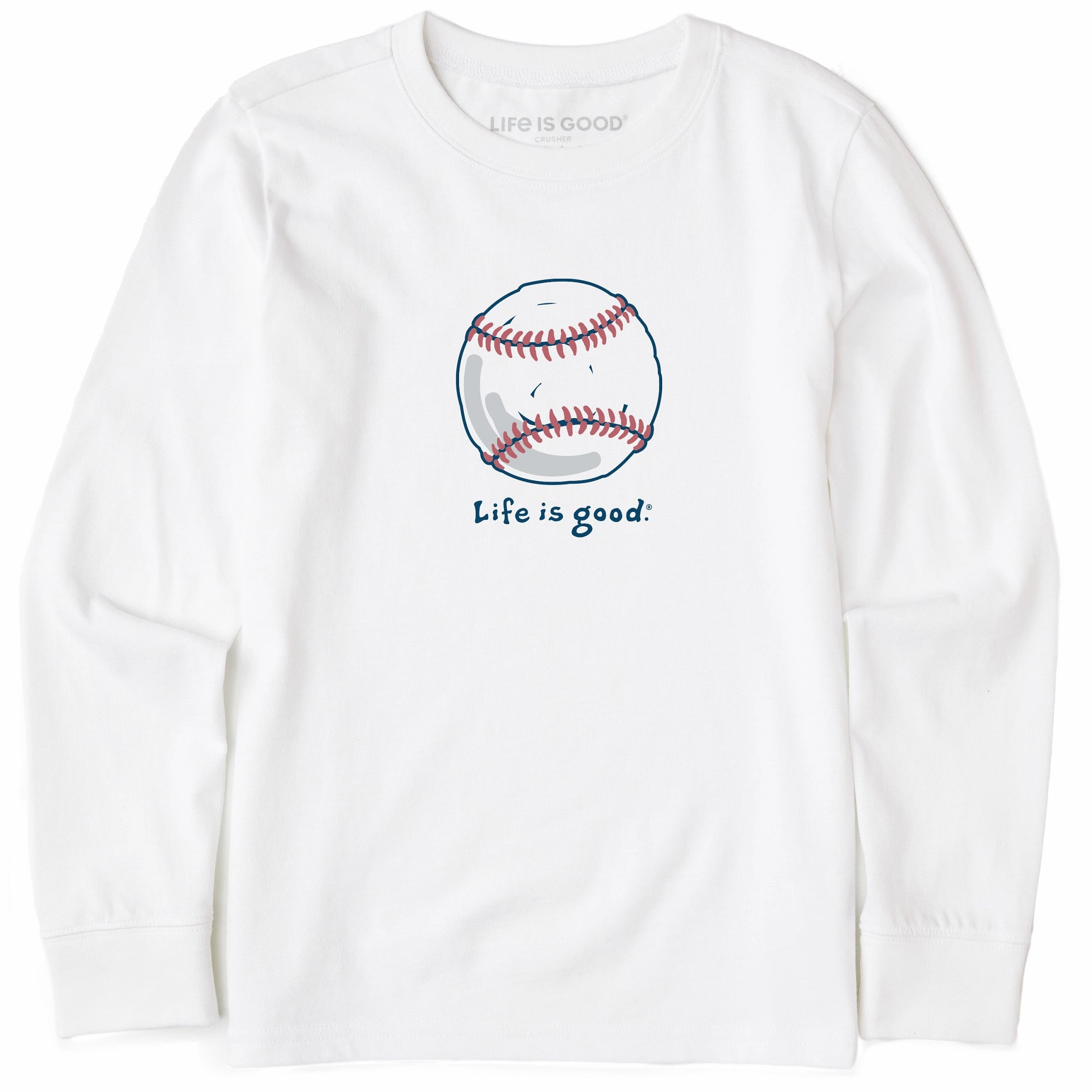 Chic Outfit Kids Baseball Long Sleeve Crusher Tee