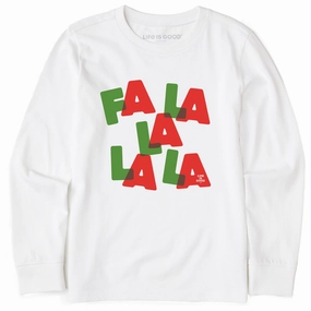 Kids Fa La La Long Sleeve Crusher Tee Essential Look