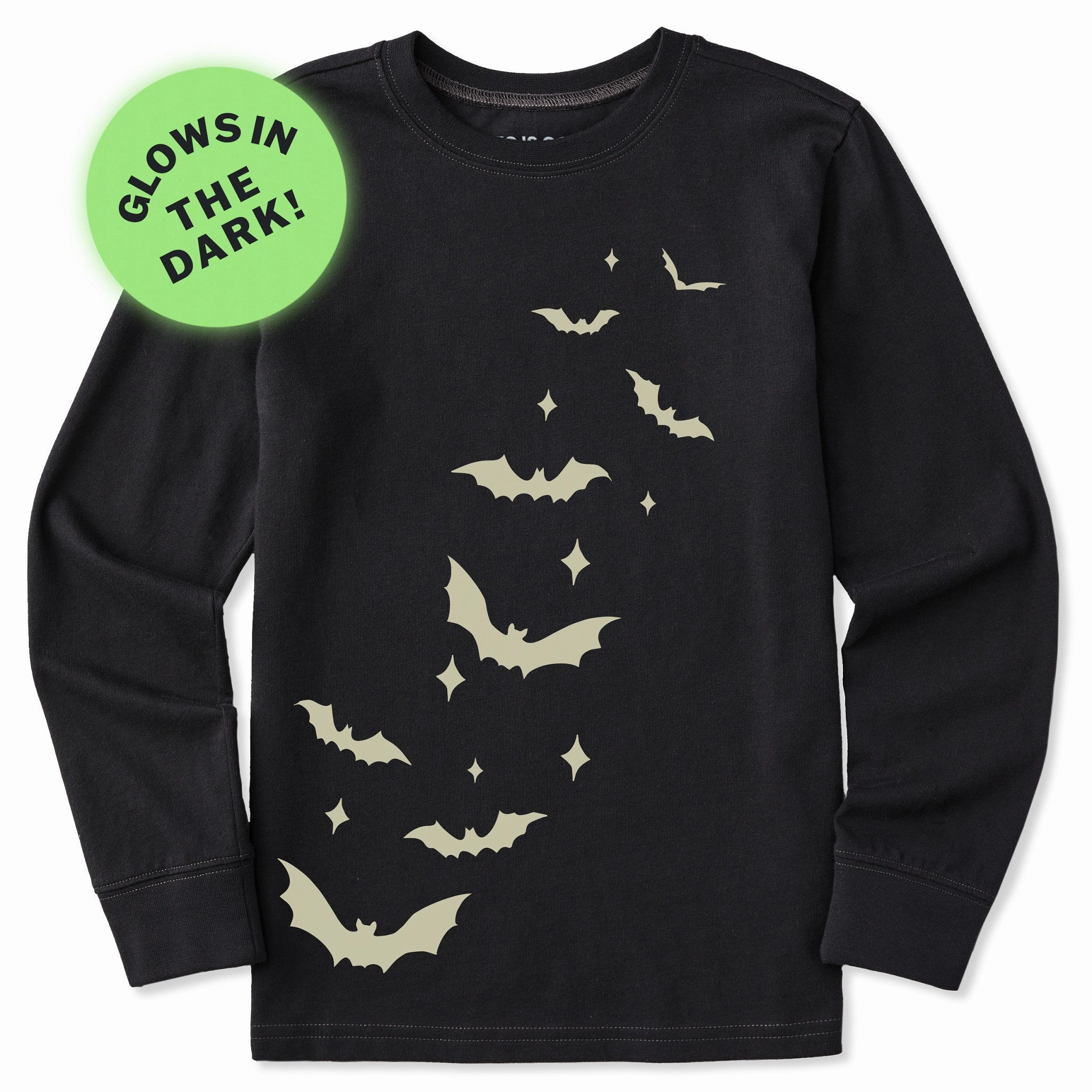 Relaxed Design Relaxed Style Kids Flying Bats Long Sleeve Crusher Tee
