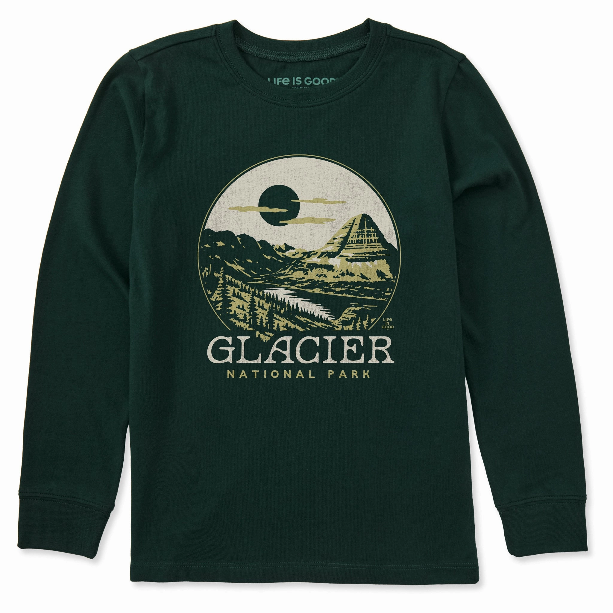 Classic timelessness Layering Wear Kids Glacier Park Long Sleeve Crusher Tee