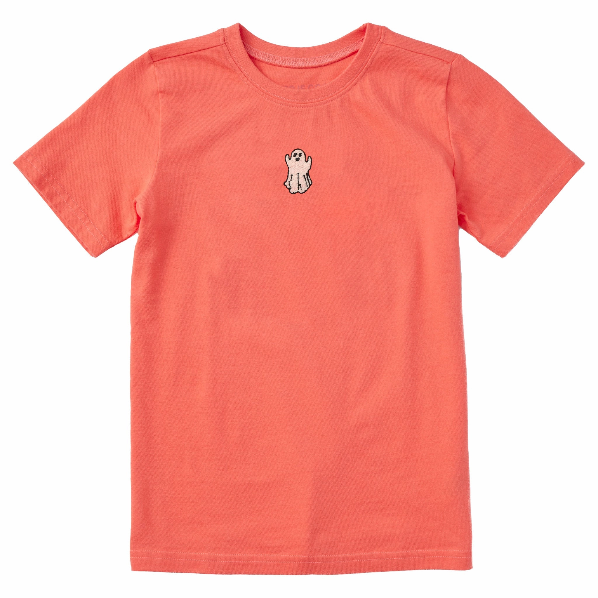 Kids Lil Ghost Short Sleeve Crusher Tee Printed uniqueness Perfect Comfort Wear