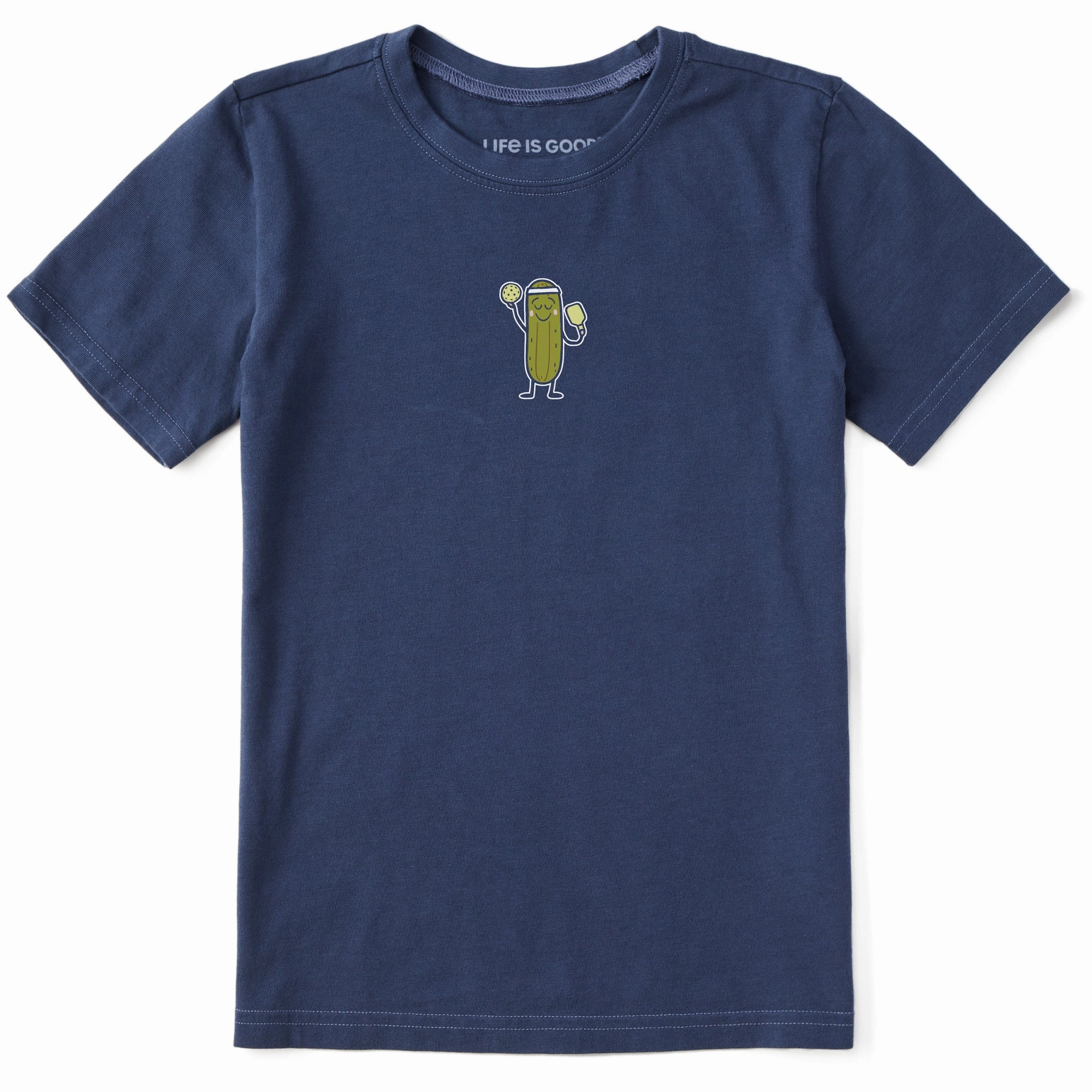 Everyday Wearable Kids Pickle Person Short Sleeve Crusher Tee