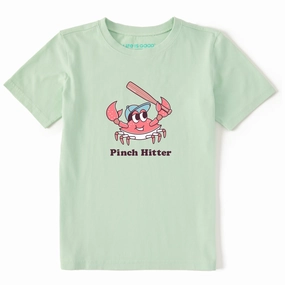 Kids Pinch Hitter Short Sleeve Crusher Tee Sleek Comfort Fit