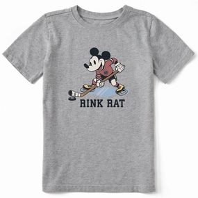 Kids Rink Rat Short Sleeve Crusher Tee Non Iron Finish