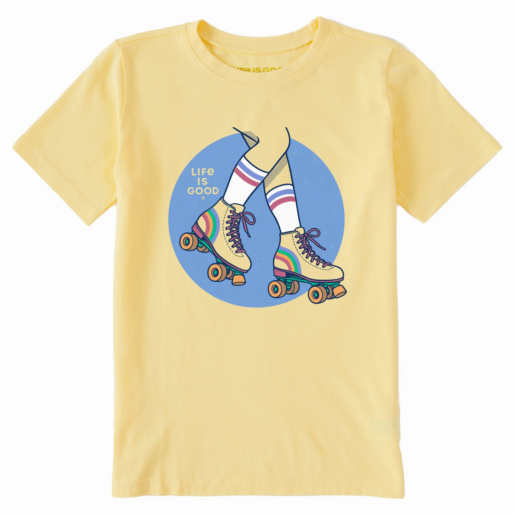 Classic Smart Kids Roller Skates Short Sleeve Crusher Tee