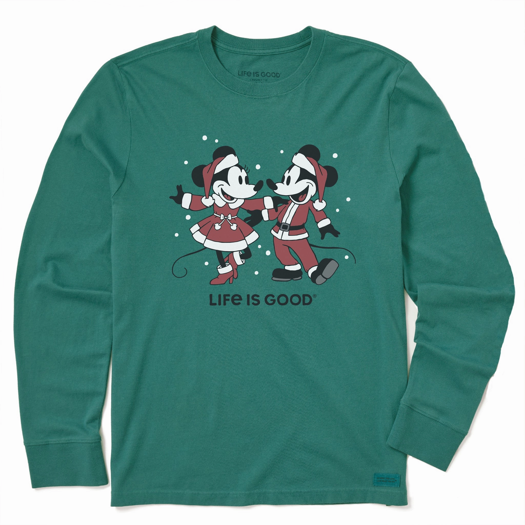Fashionable Piece Kids Santa Willie Dancers Long Sleeve Crusher Tee