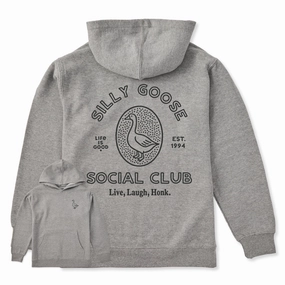 Kids Silly Goose Social Club Every Wear Hoodie Sweatshirt Comfy Layering Warm Layers