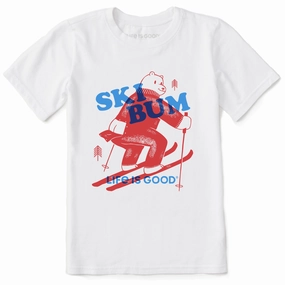 Kids Ski Bum Short Sleeve Crusher Tee Performance Fit