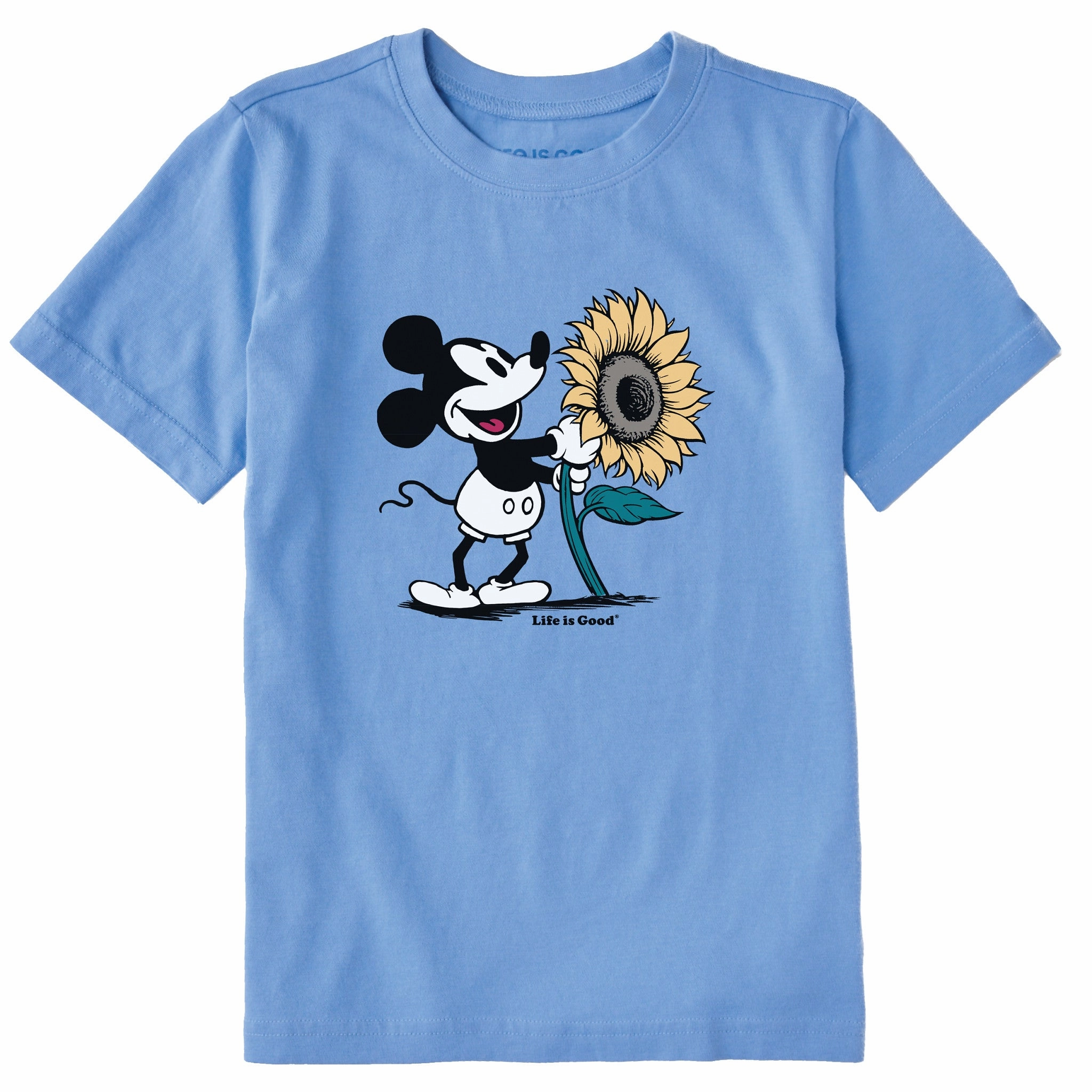 Comfort Stretch Kids Sunflower Willie Short Sleeve Crusher Tee