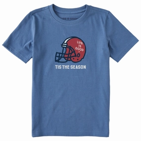 Essential Wardrobe Kids Tis the Season Big Helmet Short Sleeve Crusher Tee