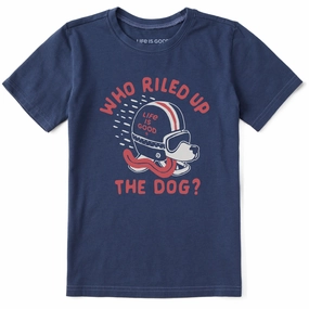 Summer Style Kids Who Riled Up the Dog? Short Sleeve Crusher Tee