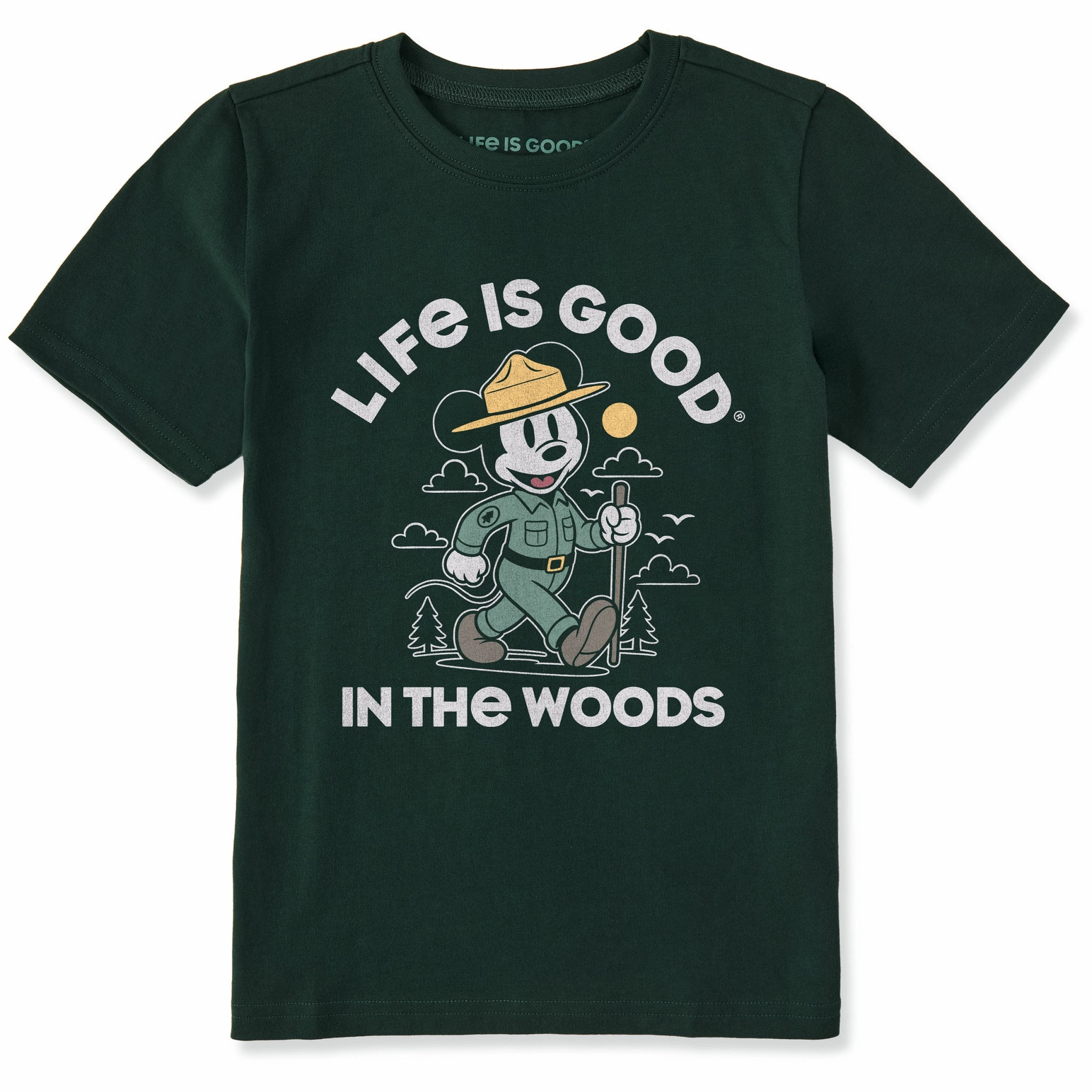 Kids Willie in the Woods Short Sleeve Crusher Tee Affordable Fashion Office Casual