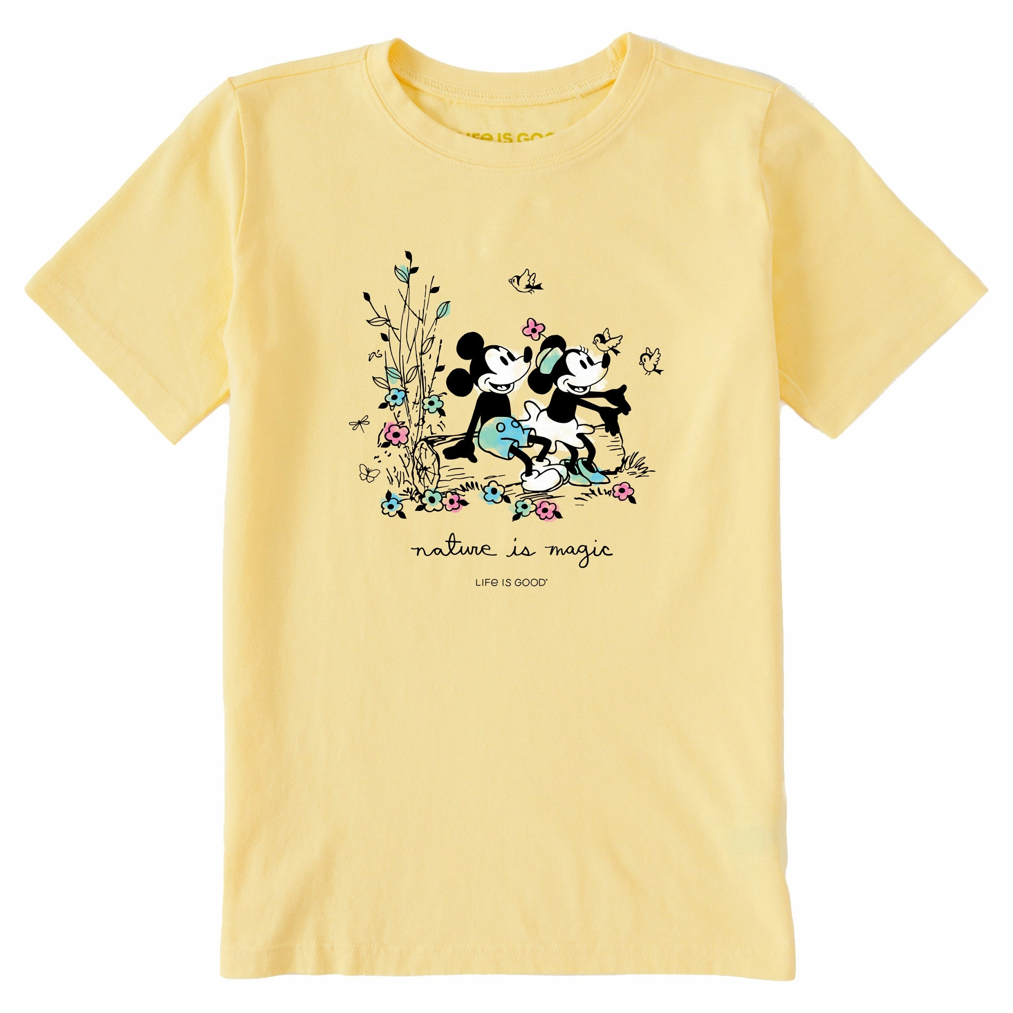 Comfy Active Fit Fashion Must-Have Kids Willie Nature is Magic Short Sleeve Crusher Tee