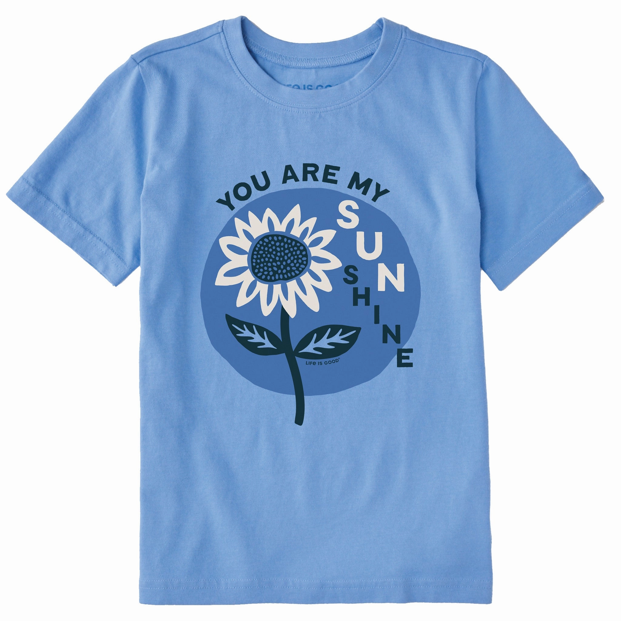 Kids You Are My Sunflower Short Sleeve Crusher Tee Loose fitting comfort Comfy Vibe