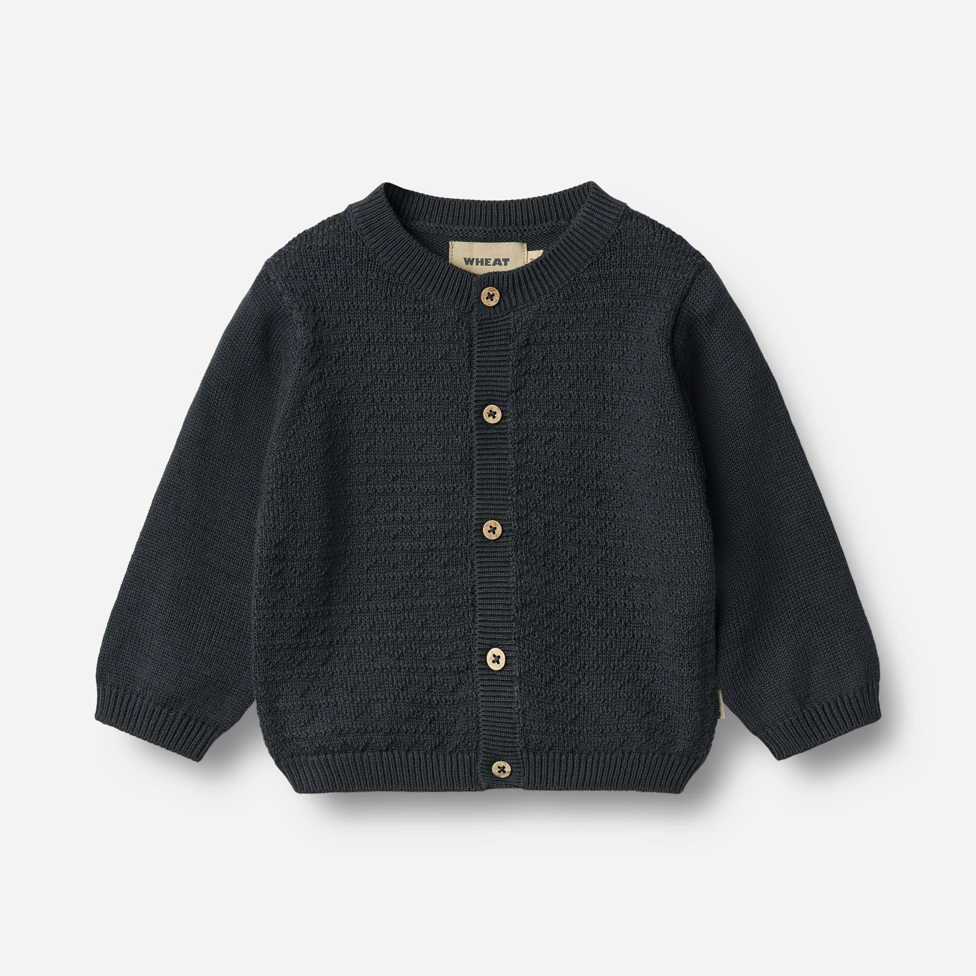 Knit Cardigan Bj?rn - navy Street Layer