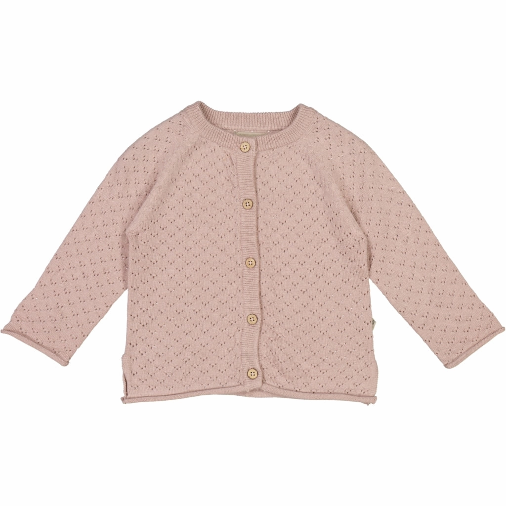 Quick drying material Knit Cardigan Hera - rose powder