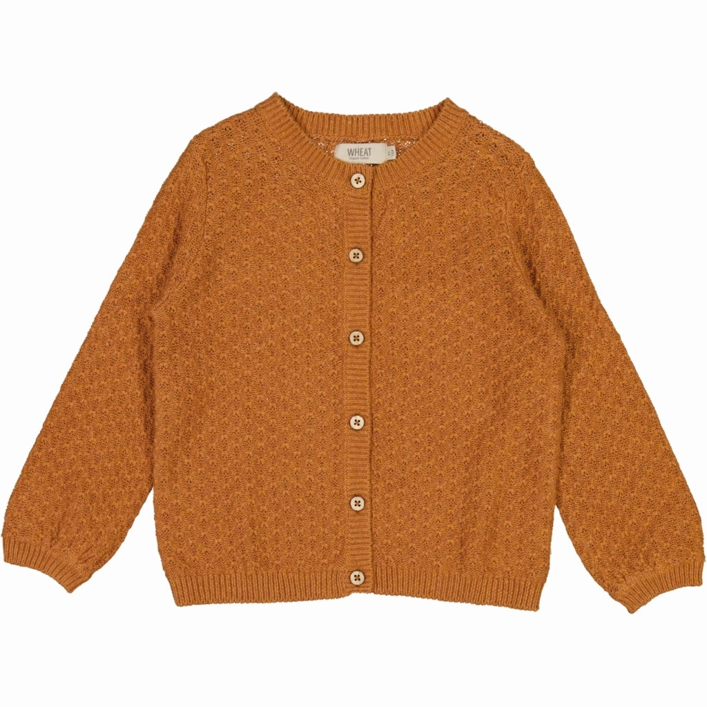 Seasonal Comfort Knit Cardigan Magnella - cinnamon melange