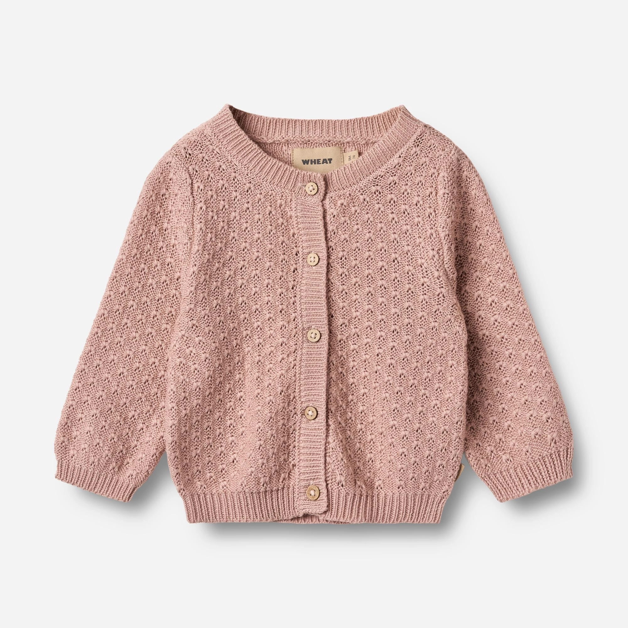 Knit Cardigan Magnella - rose powder Anti Snag Fabric Weekend Outfit