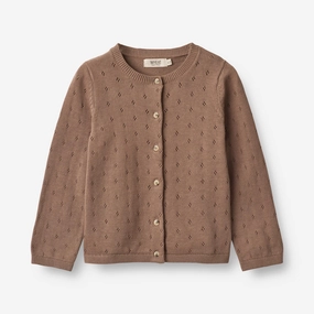Knit Cardigan Maia - cocoa brown Urban Classic