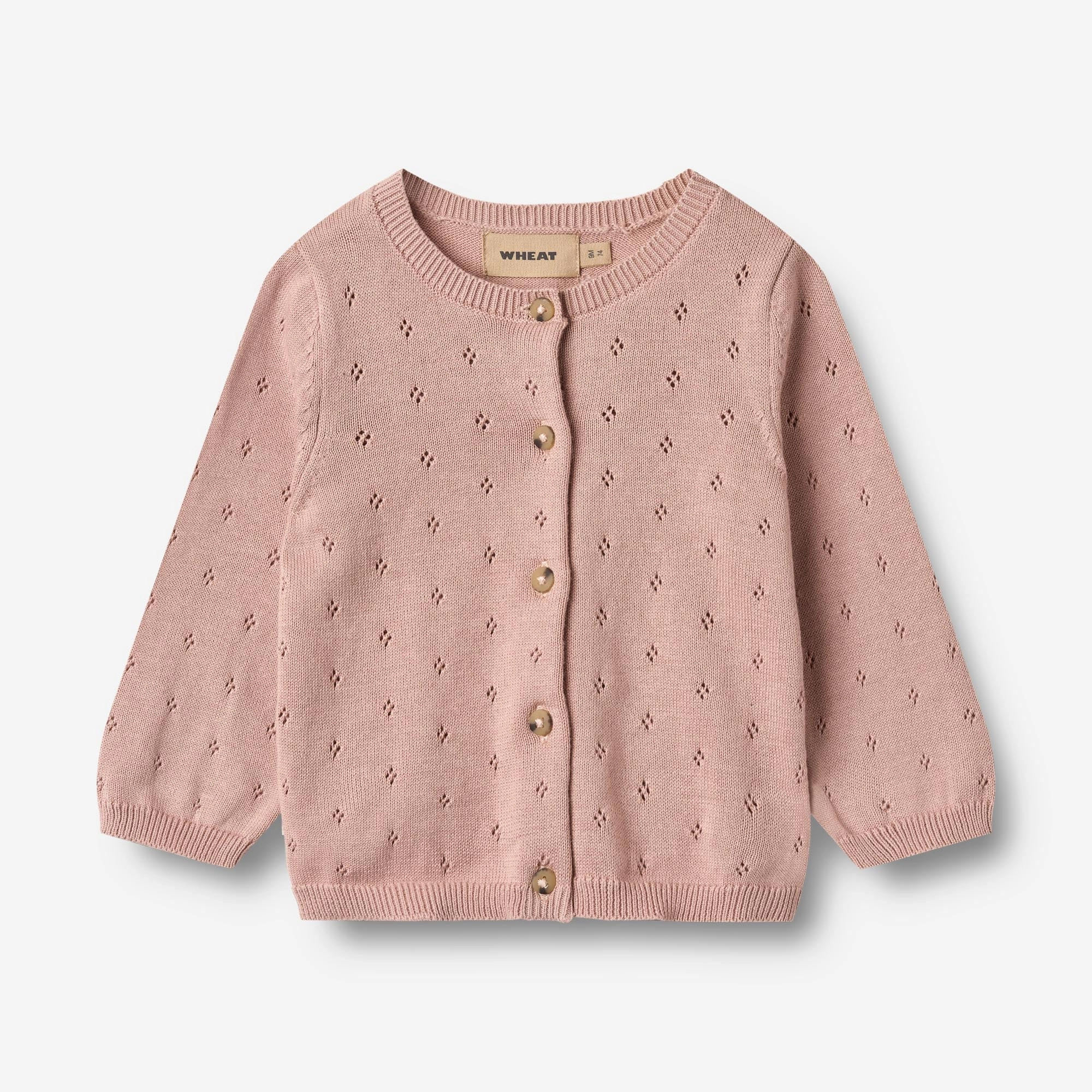 Knit Cardigan Maia - rose powder Essential Look