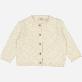 Knit Cardigan Mille | Baby - eggshell Oversized Fit