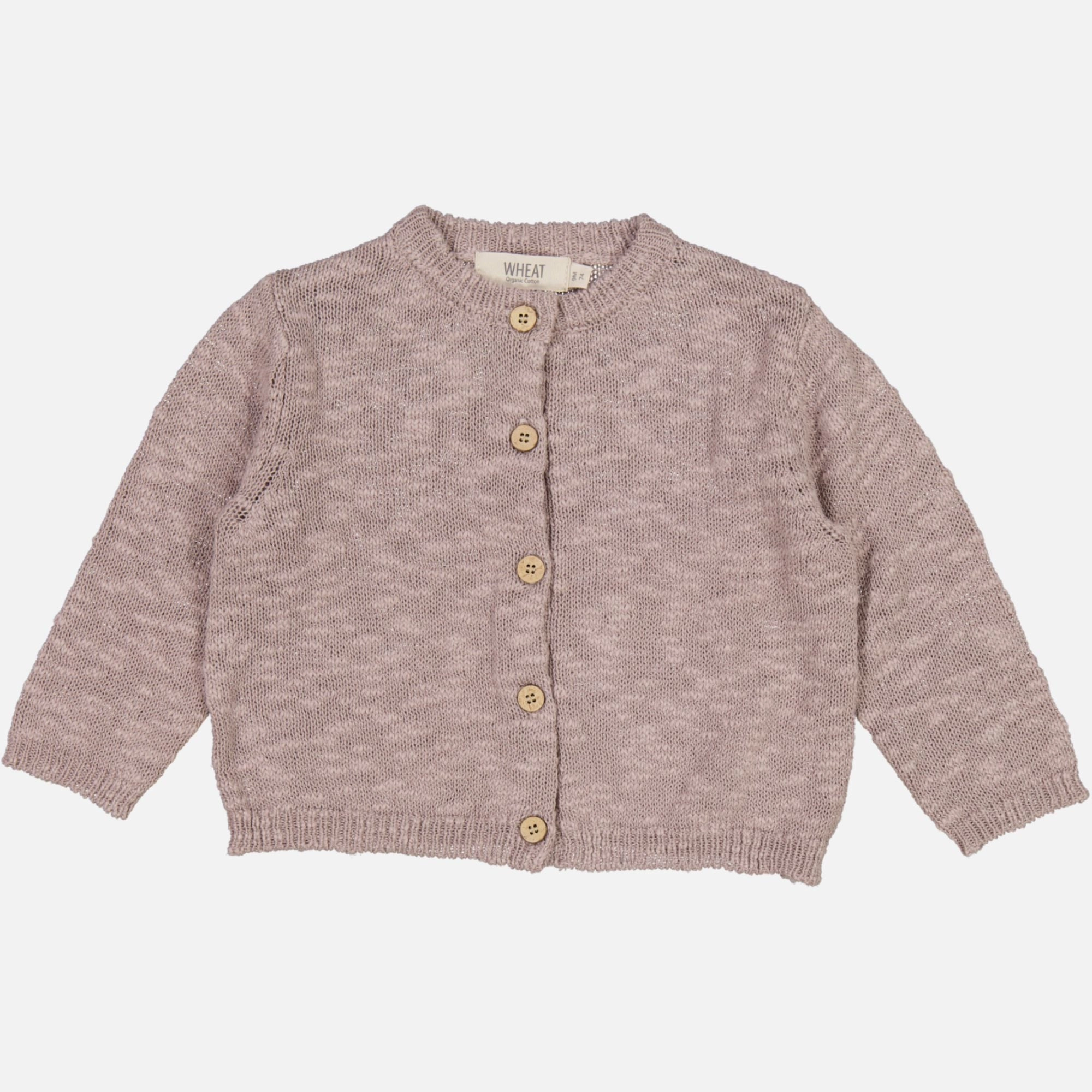Knit Cardigan Mille | Baby - purple dove Quick Dry Knitwear