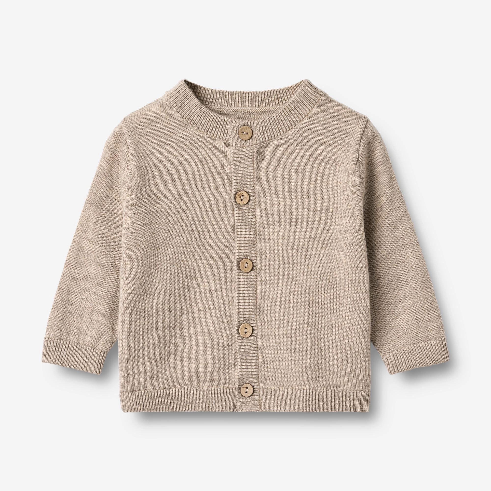 All Day Wear Knit Cardigan Nico - warm sand melange