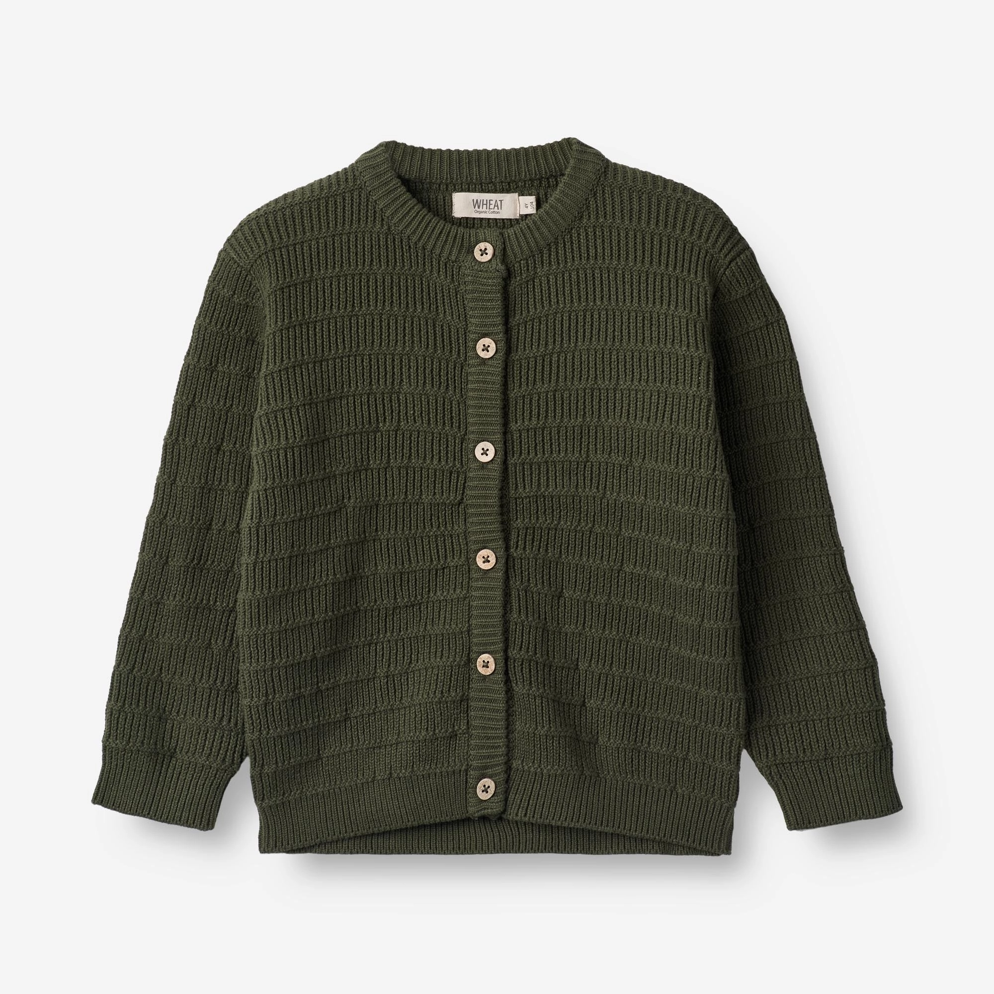 Versatile Piece Knit Cardigan Villy - forest night