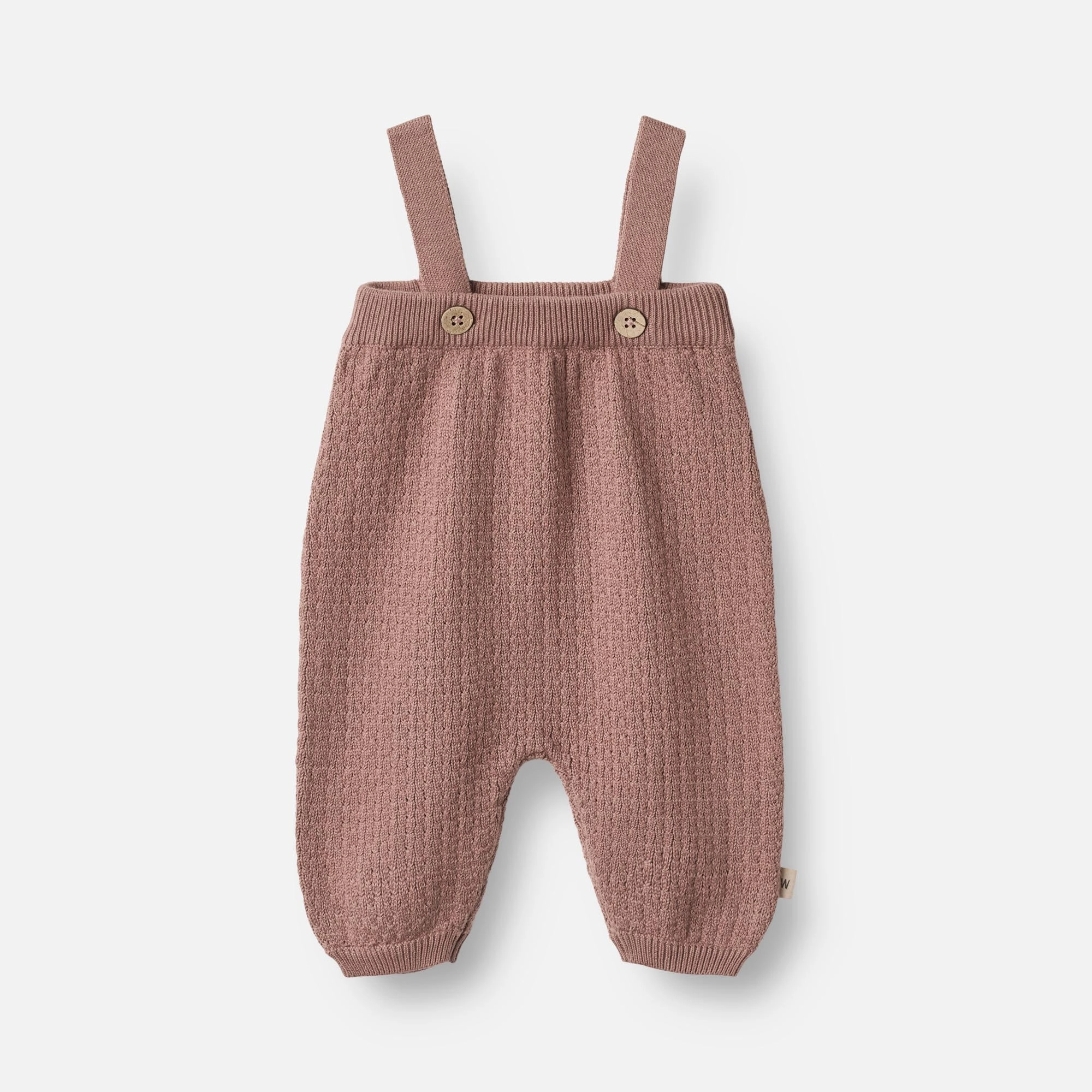 Non Chafing Fabric Knit Jumpsuit Sinna | Baby - lavender rose