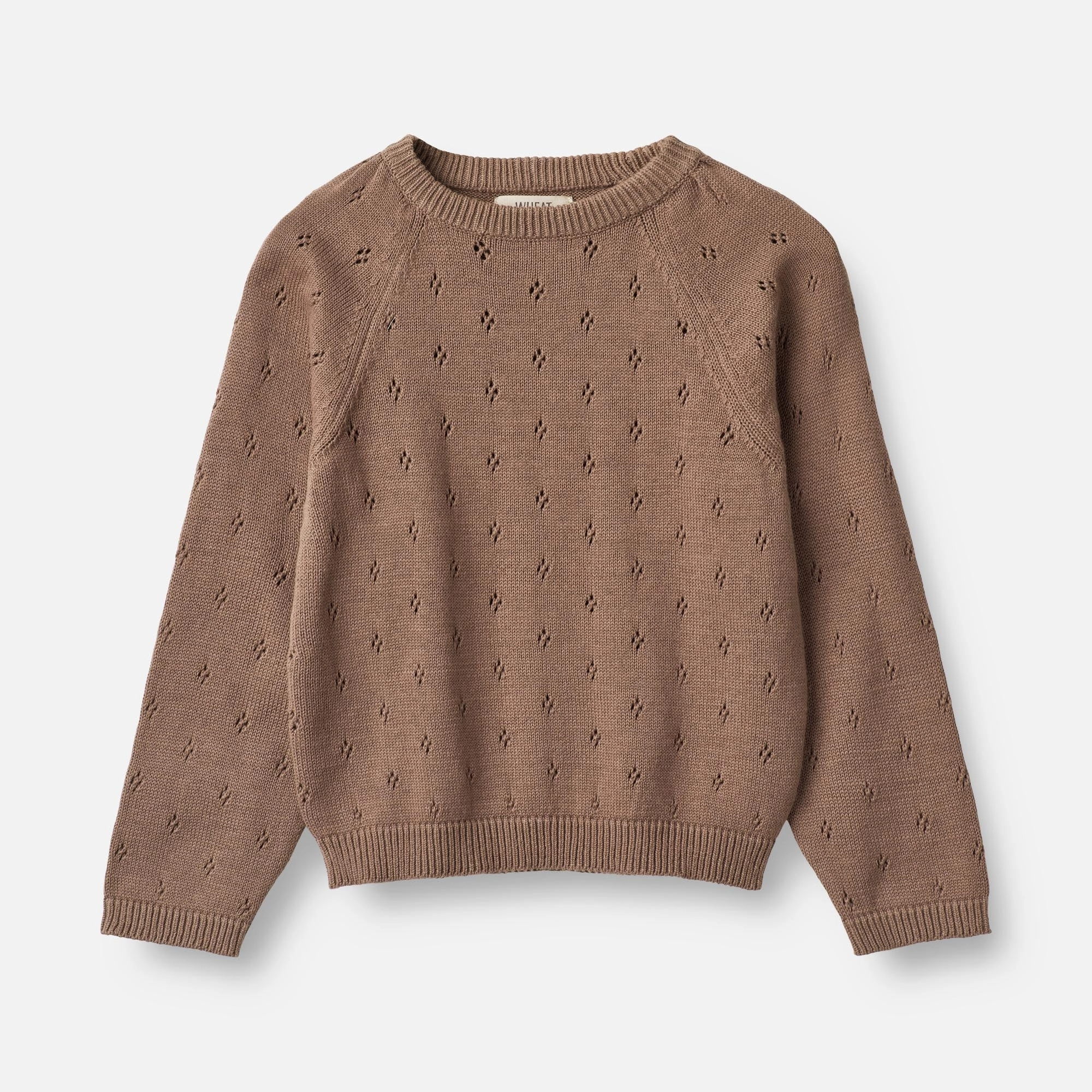 Knit Pullover Mira - cocoa brown Minimal Comforted Circular Knit Sustainability Guide