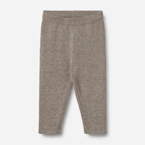 Knit Trousers Neel - warm grey melange Relaxed Comforted