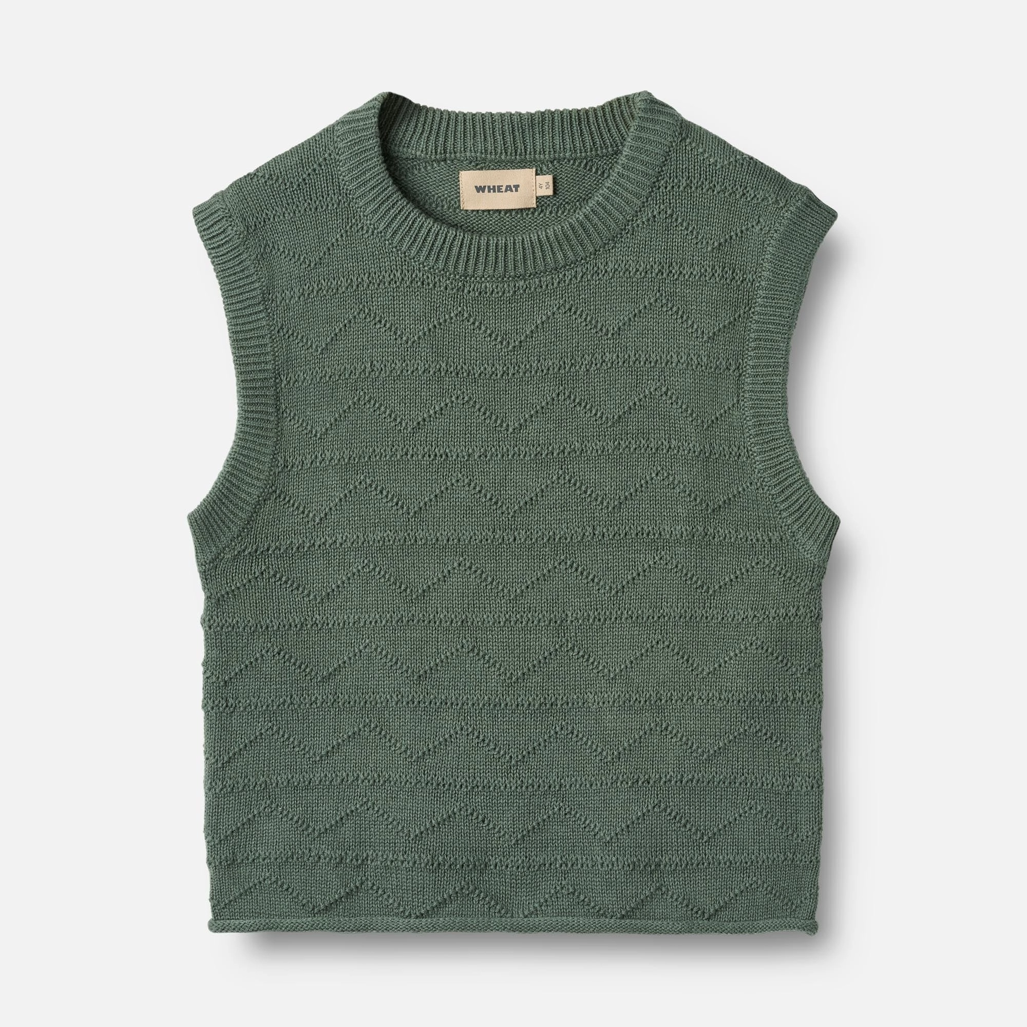 Everyday Use Soft Palette Knit Vest Bobby - duck green