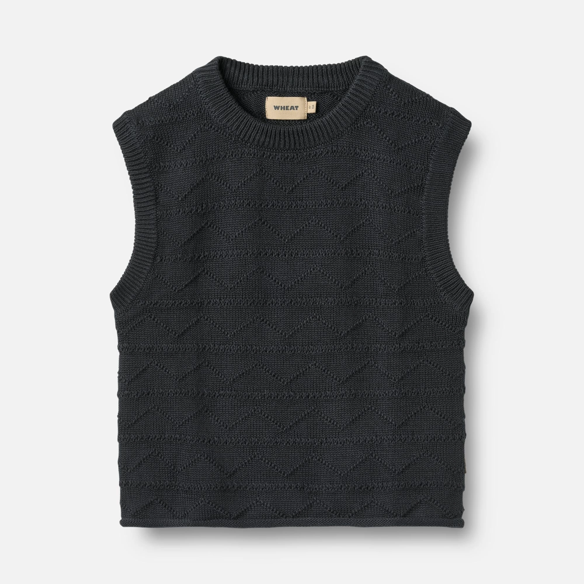 MultiDirectional Flexibility Knit Vest Bobby - navy