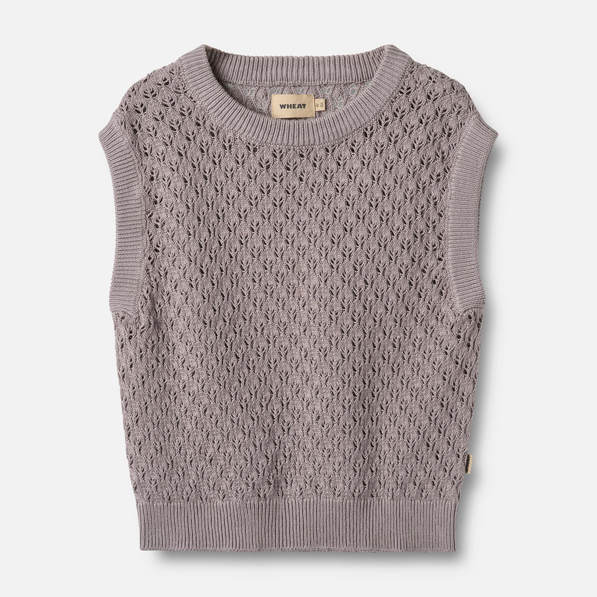 Knit Vest Saga - dusty purple MoistureWicking Fabric No Season