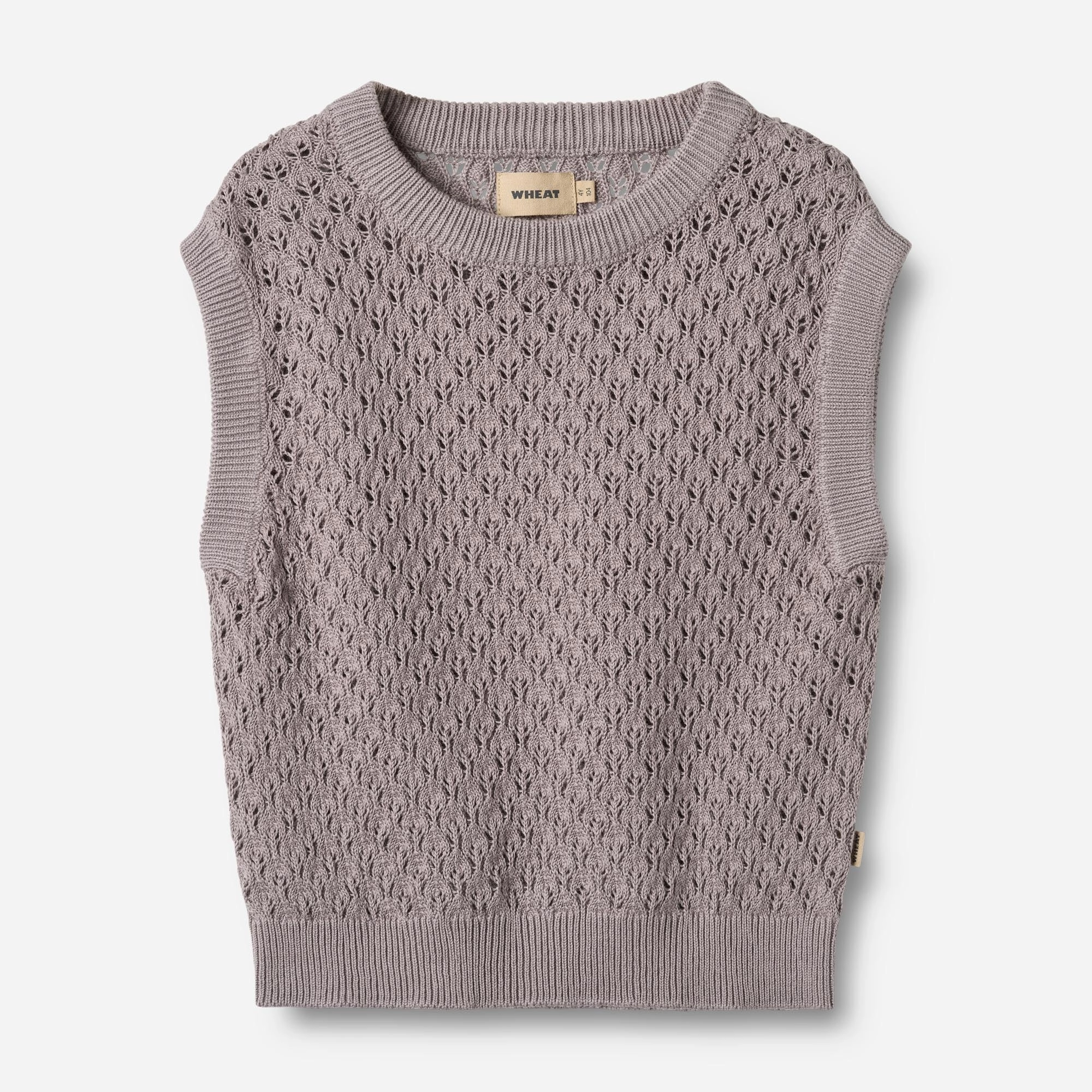 Knit Vest Saga - dusty purple Seasonless Style