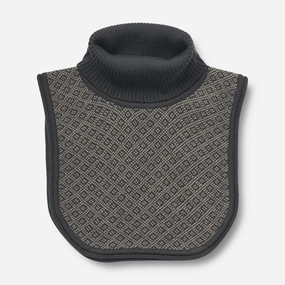 Knitted Neckwarmer Rumie - black coal Laidback Mood Flexible Knit Construction