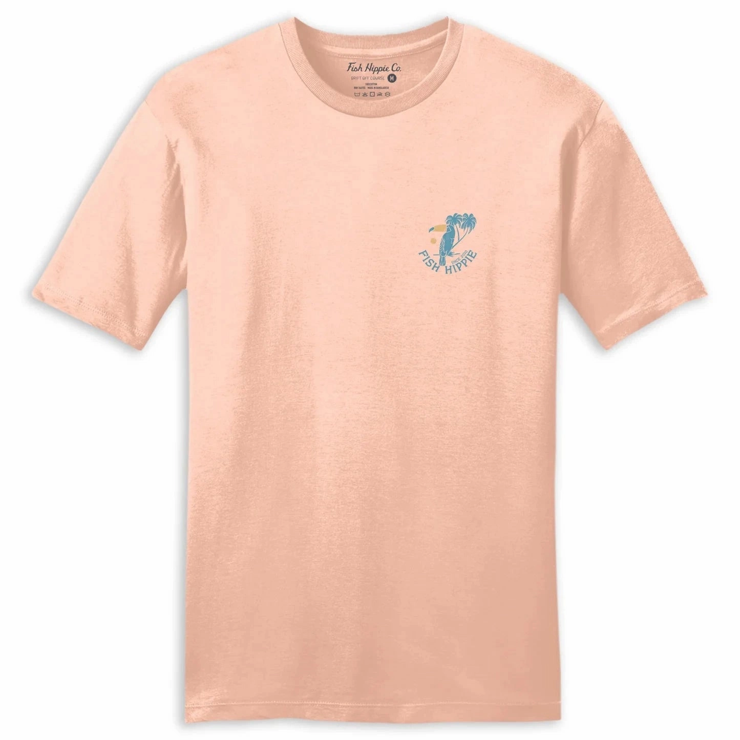 Oversized Fit Fish Hippie Perched Tee