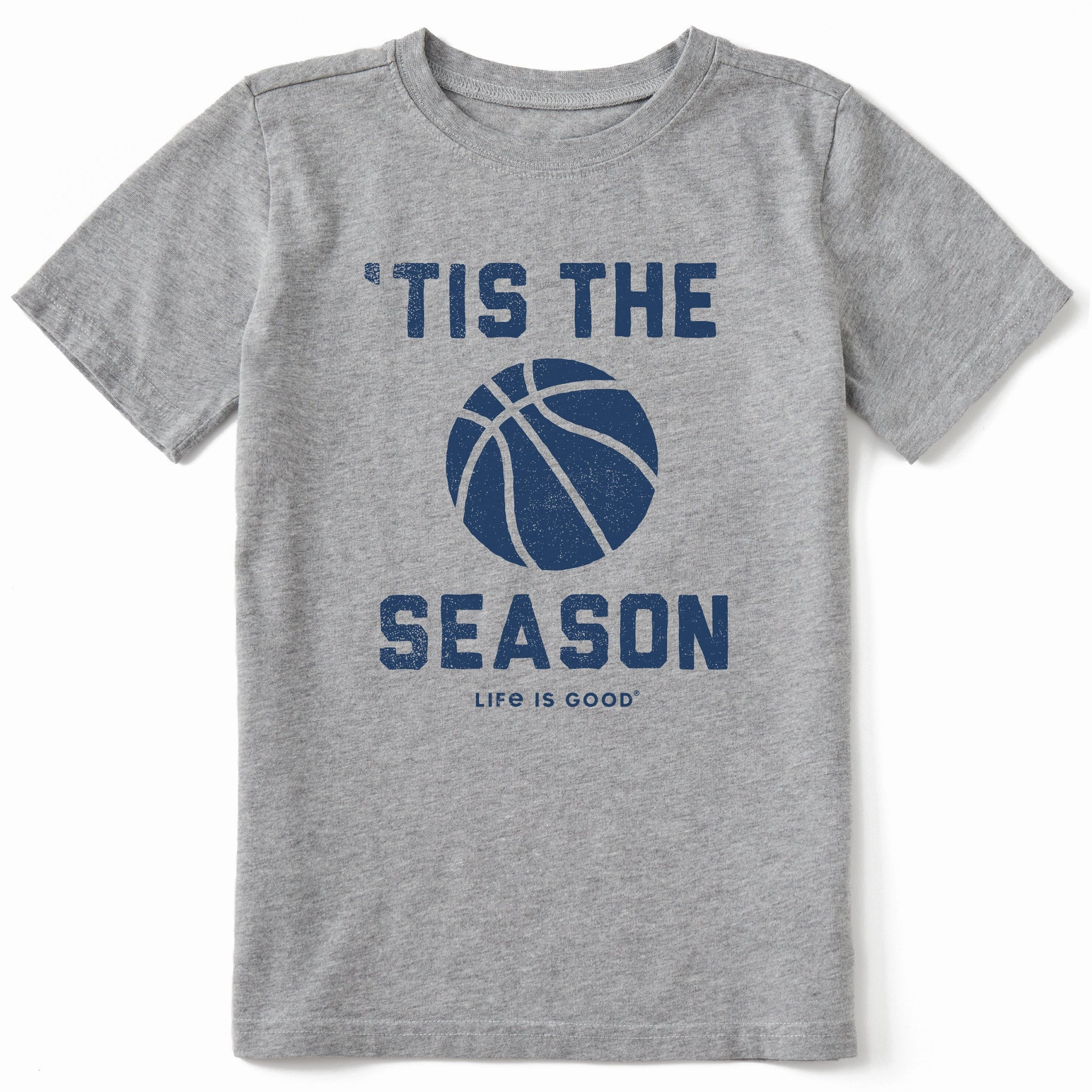 Breathable Fit Wear Kids Tis the Season Basketball Short Sleeve Crusher Tee