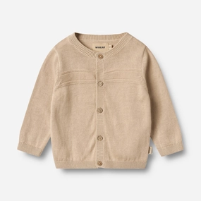 Knit Cardigan Sofus - warm sand Daily Layered
