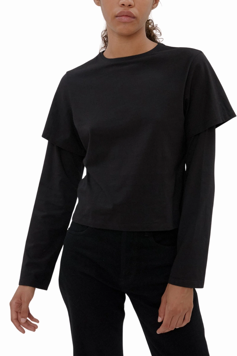 2Tee Timeless Layering DoubleStitchedHem