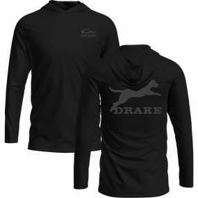 Leaping Lab Long Sleeve Graphic Hoodie T-Shirt Autumn Wear Perfect Comfort