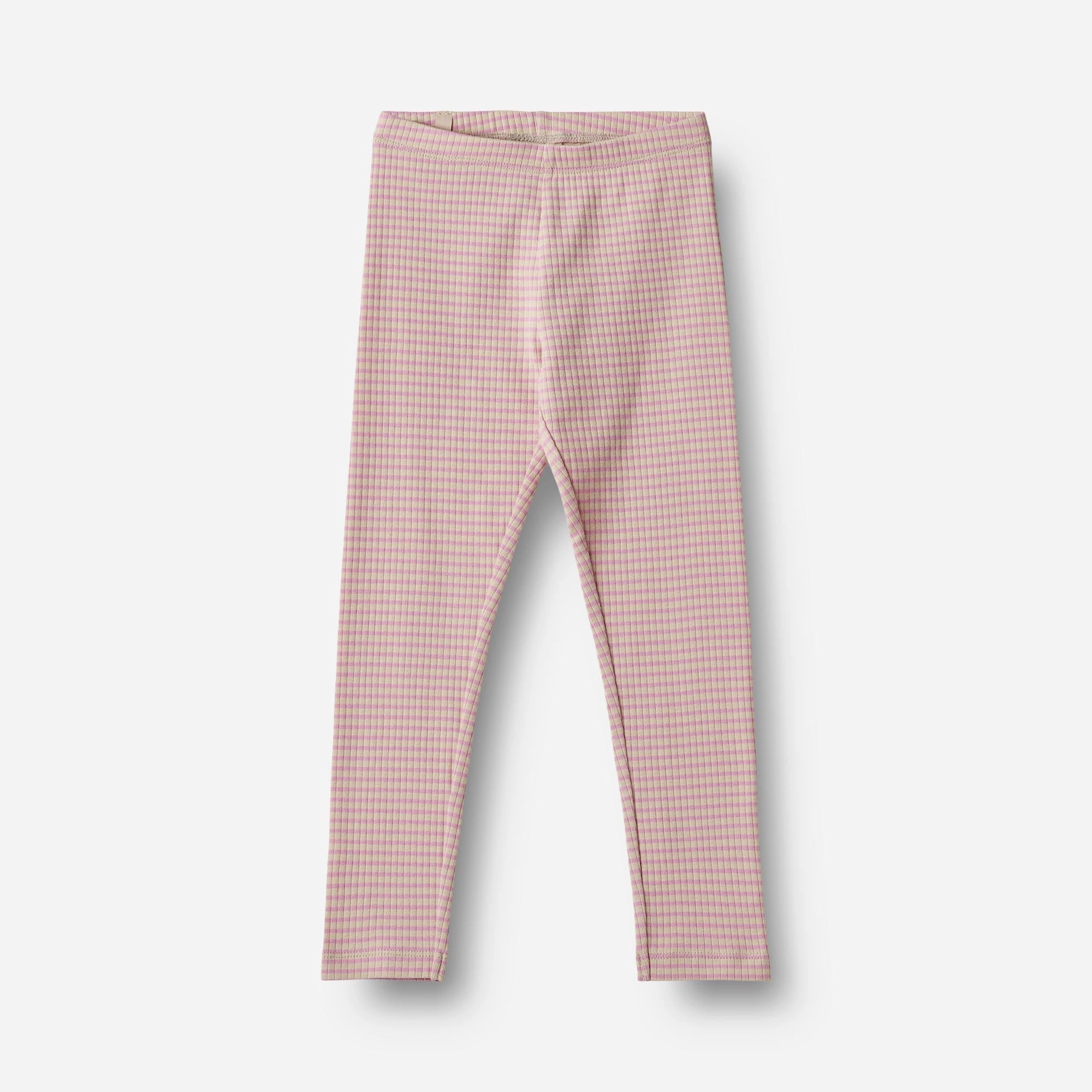 For Teens Stretch Fit Casual Wearer School Sports Leggings Jules - pink lilac stripe