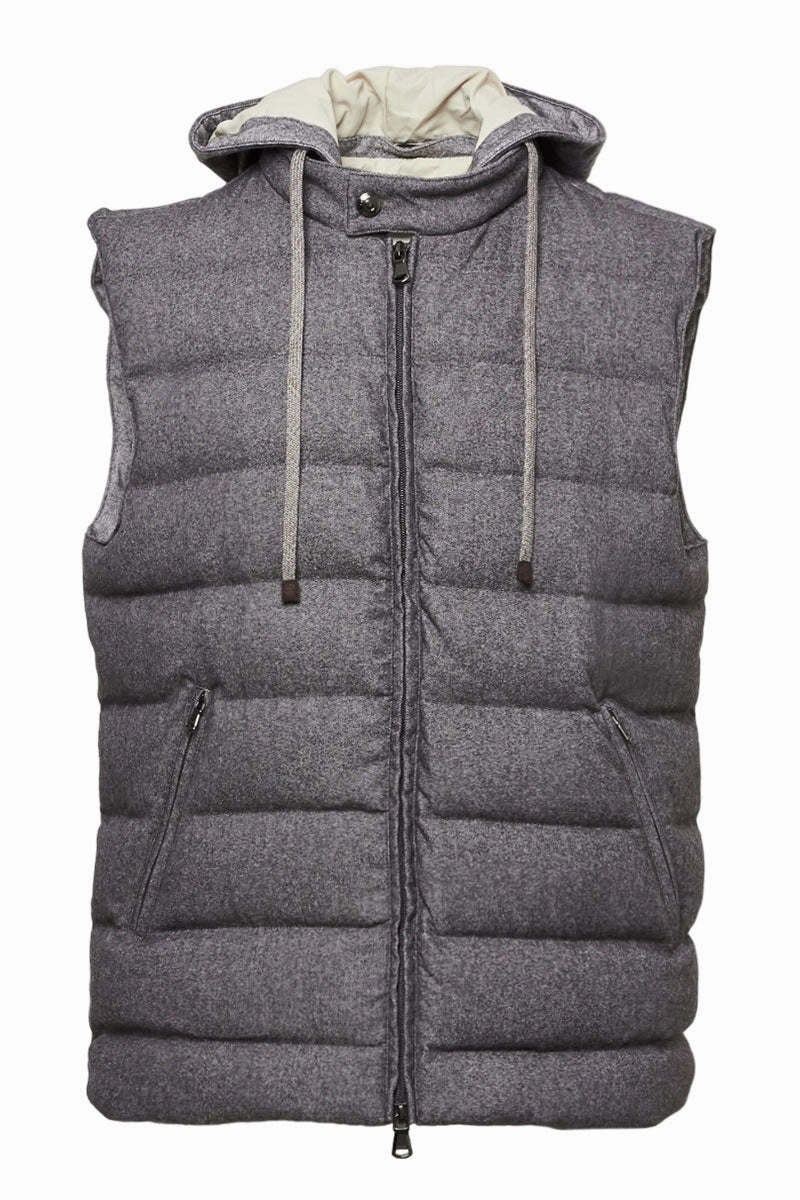 Perforated Underarm Vents Lewis Flannel Vest
