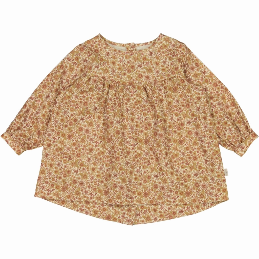 Dress Fenja - flowers and berries Silk-Blend