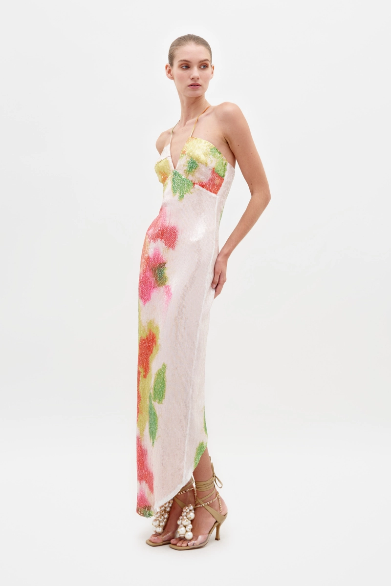 Sophisticated Fit Stylish Waistband Design Lisseth Dress