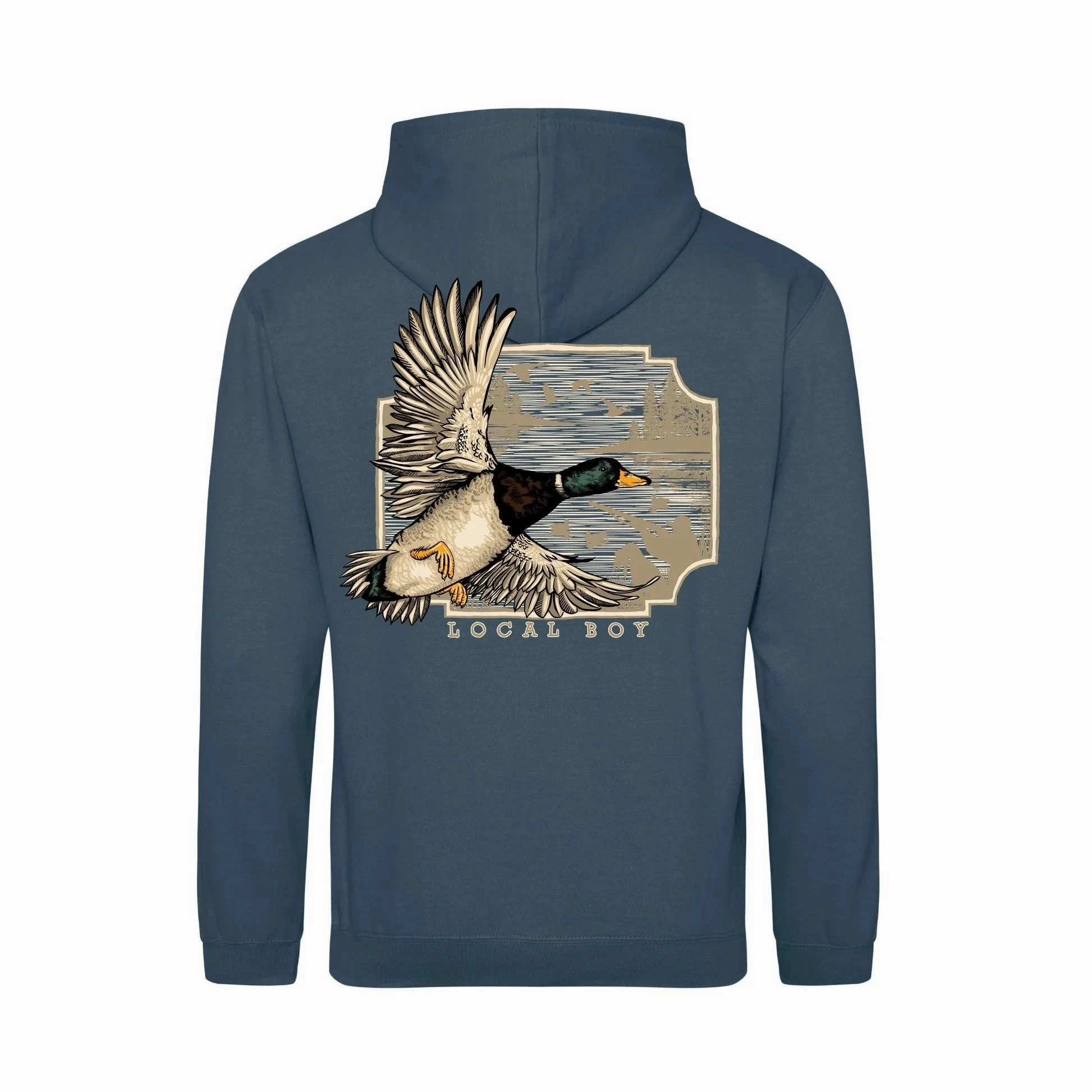 Mass market appeal Local Boy Men's Brushwood Hoodie - Greenhead Flight
