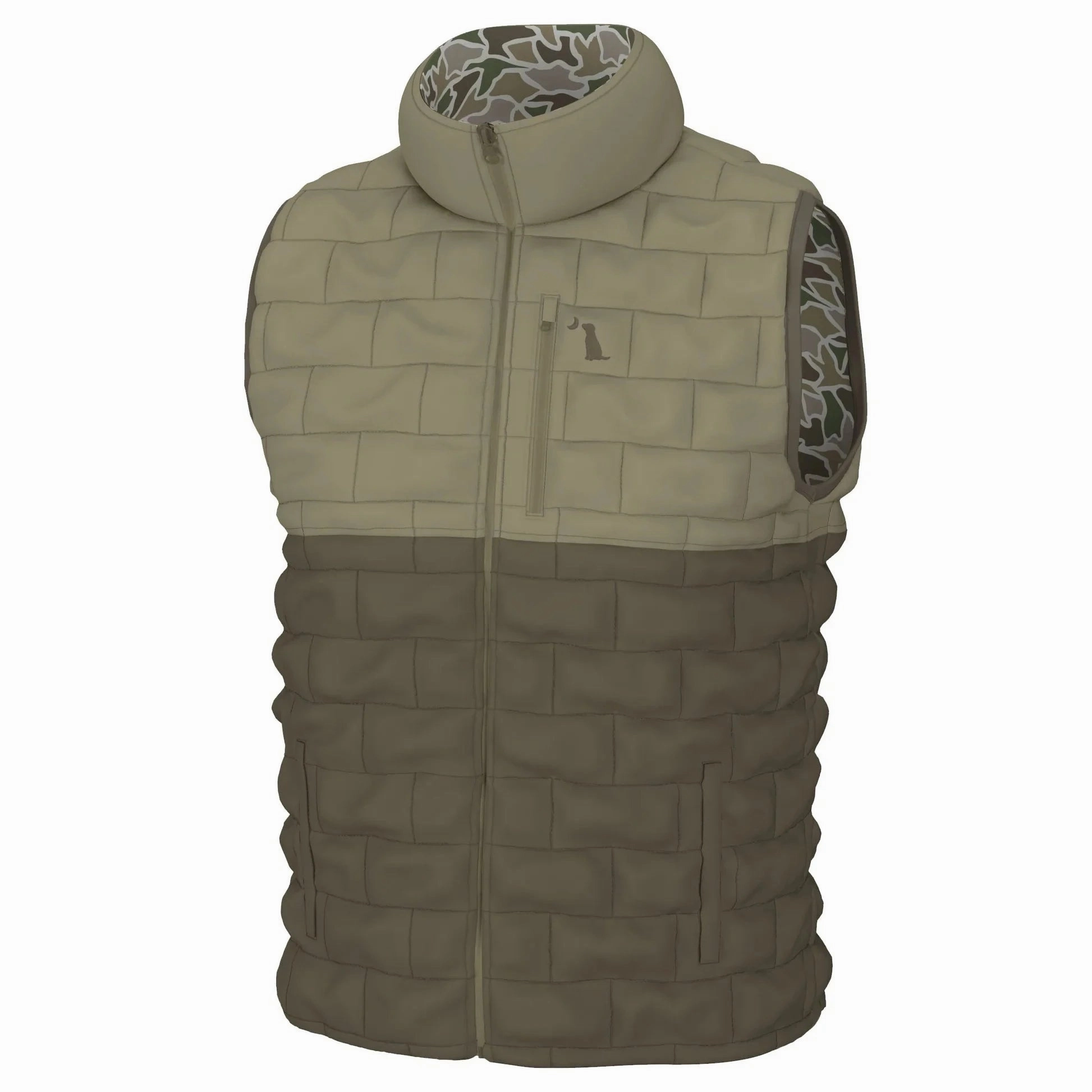 Giftable Item Beach Walk Local Boy Men's Duck Down Reversible Vest