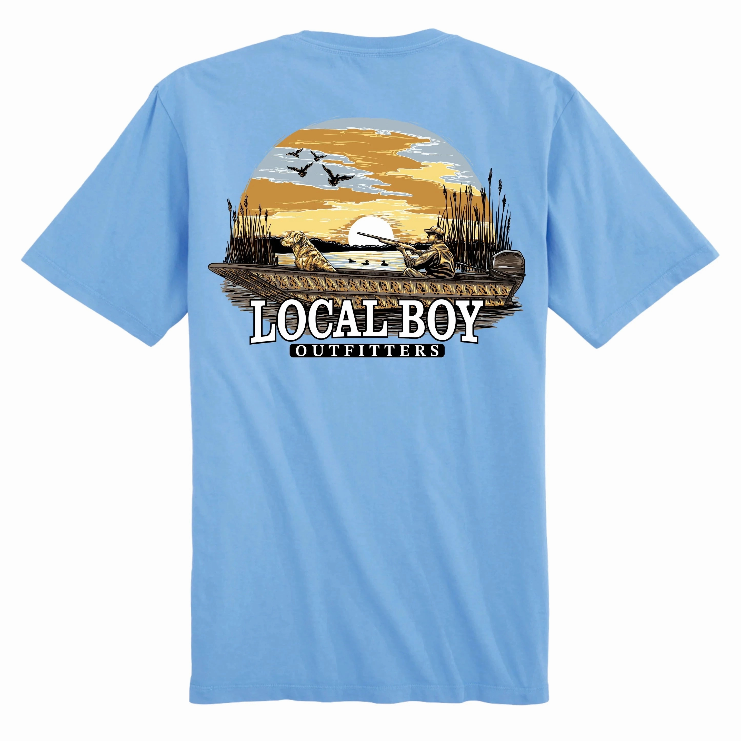 Layering Piece Perfect Wear Local Boy Men's Sunset Hunt SS Tee